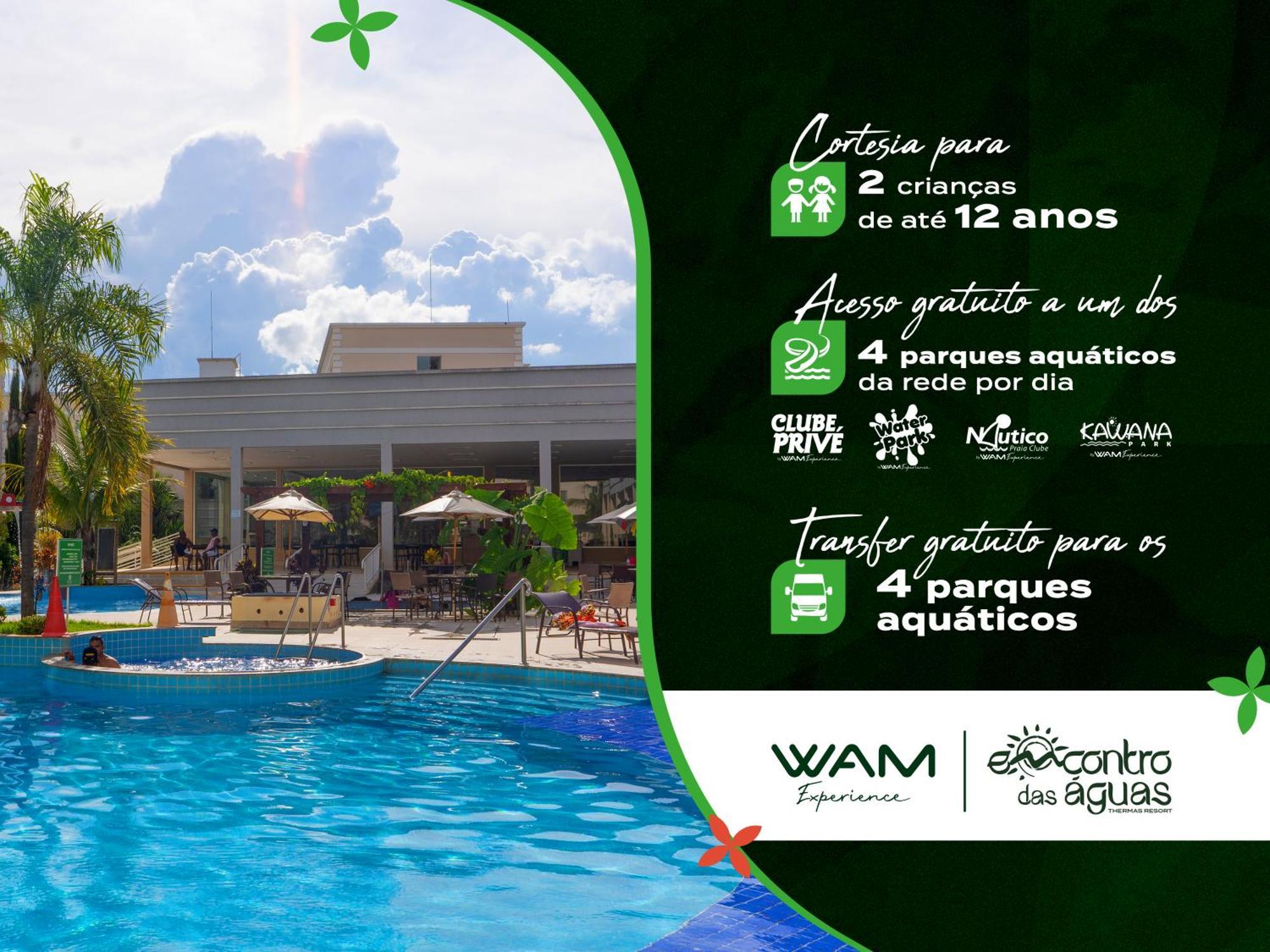 Encontro Das Aguas Thermas Resort By Wam Experience Caldas Novas Εξωτερικό φωτογραφία